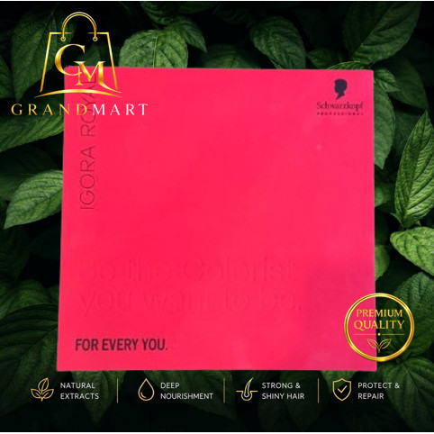 ชาร์ทสี Schwarzkopf igora royal เล่มใหญ่ ชาร์ทสี IGORA