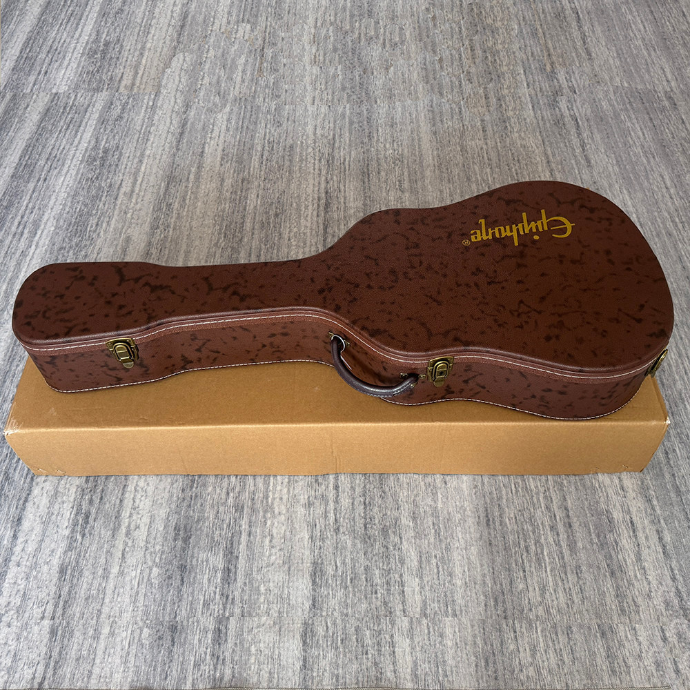 Yipufeng Epiphone 137 ซม.เคสกีต้าร์โปร่ง Hummingbird Pigeon J45 Case Retro Brown Case