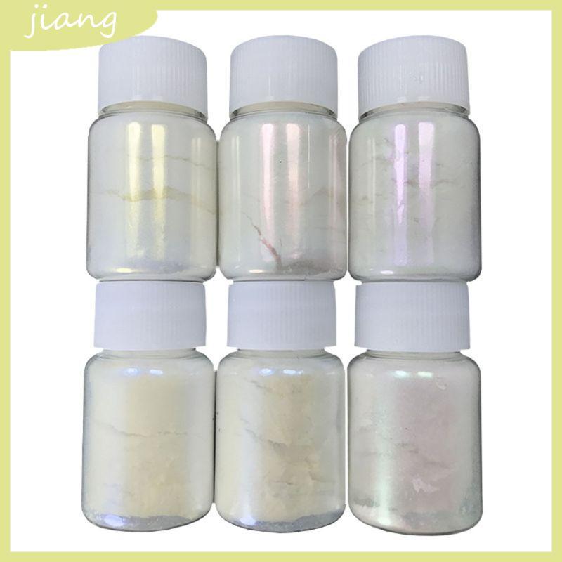 JN Pearl Powder สําหรับ Mica Powder Pigment สําหรับเล็บ Glitter Pearlescent Powder
