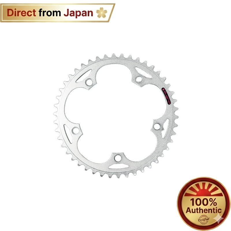 【Japan Quality】
Sugino Engineering Bicycle Chainring 130J 47T, PCD: 130mm, Chain Size: 1/2" x 1/8", 