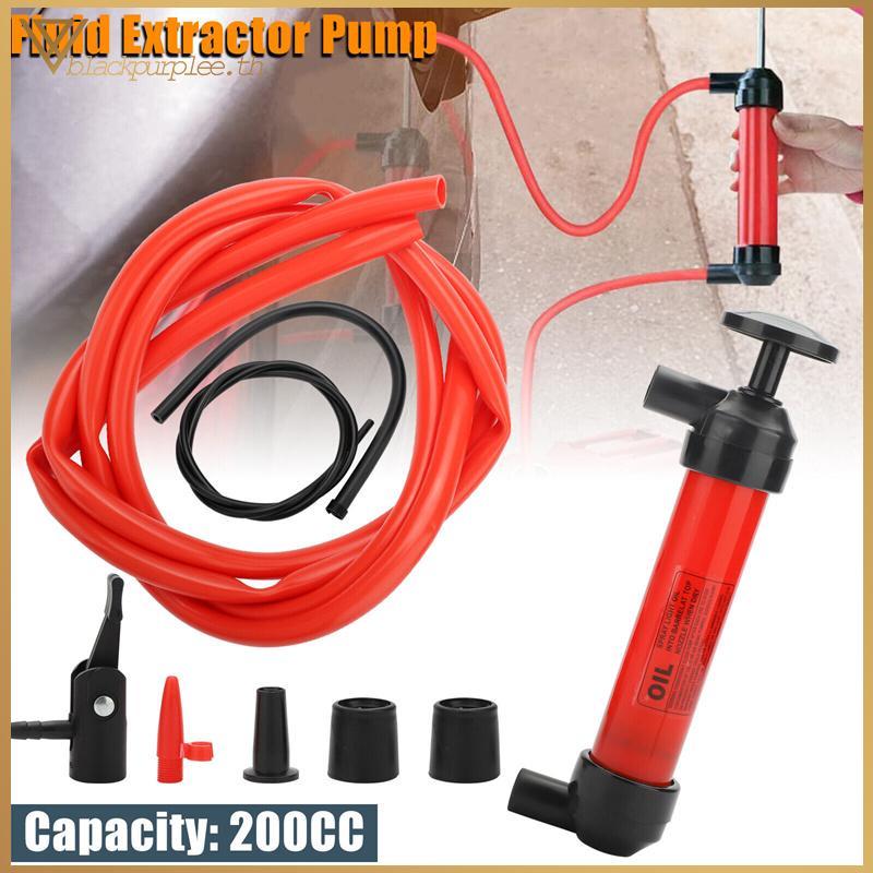 BPUR สูบน้ําน้ํามันและแก๊สพร้อม Siphon To Transport Manual Pump Oil Liquid Water Chemical Delivery P