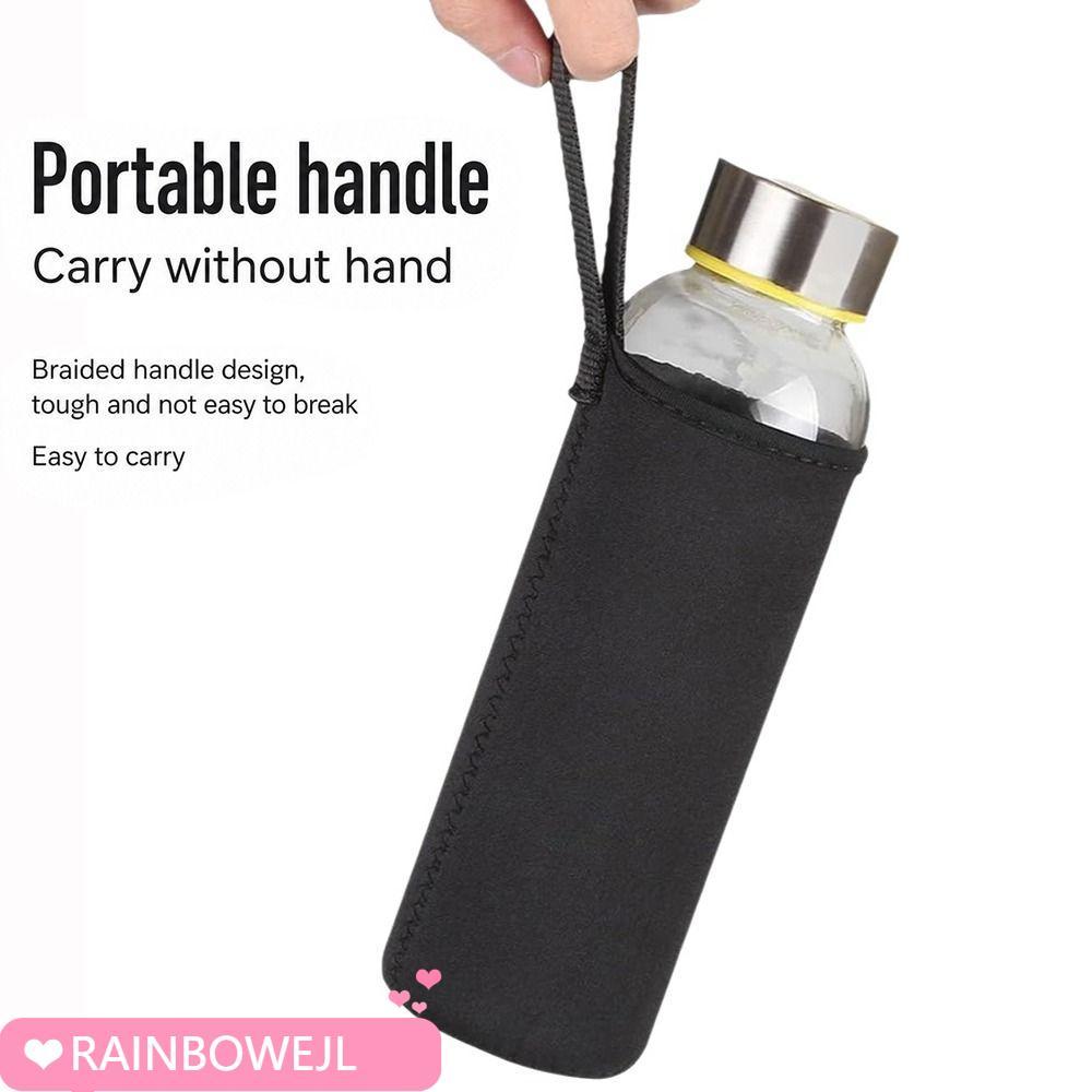 RAINBOWEJL Insulated Bottle Carrier, 750/1000/1500ML Portable Water Bottle Cover