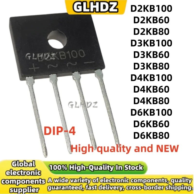 5 ชิ้นใหม่ D2KB100 D2KB60 D2KB80 D3KB100 D3KB60 D3KB80 D4KB100 D4KB60 D4KB80 D6KB100 D6KB60 D6KB80 D