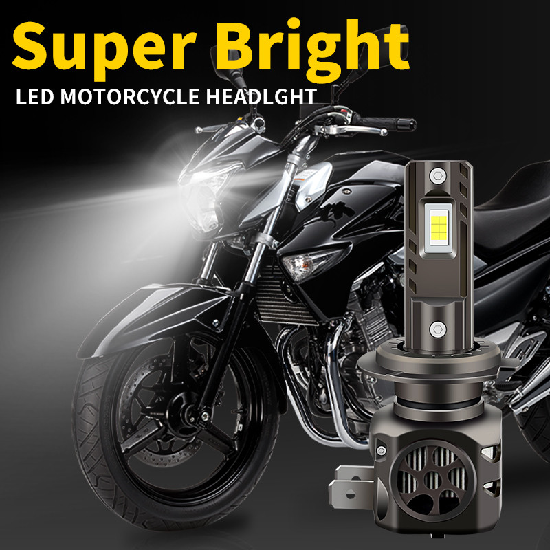 1/2PCS 2500W LED H7 หลอดไฟสําหรับ Kawasaki Z900 Z800 Z250 Z1000 Ninja ZX10RR ไฟหน้ารถจักรยานยนต์พร้อ