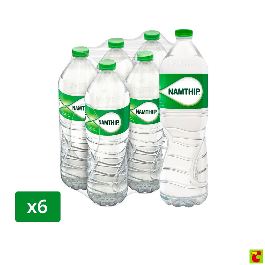 น้ำทิพย์ น้ำดื่มแบบขวด ขนาด 1.5 ลิตร แพ็ค 6 ขวด