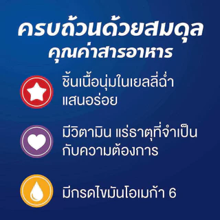 [เหมายกลัง เลือกรสชาติได้] Purina FELIX อาหารแมวเปียก 85 g x24 ซอง สูตร Complete & Balance เลขทะเบียน07
