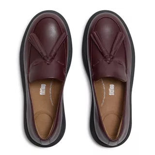 FITFLOP IQ-COMFF TASSEL LOAFERS รองเท้าโลฟเฟอร์ผู้หญิง รุ่น E2X-D69 สี RED