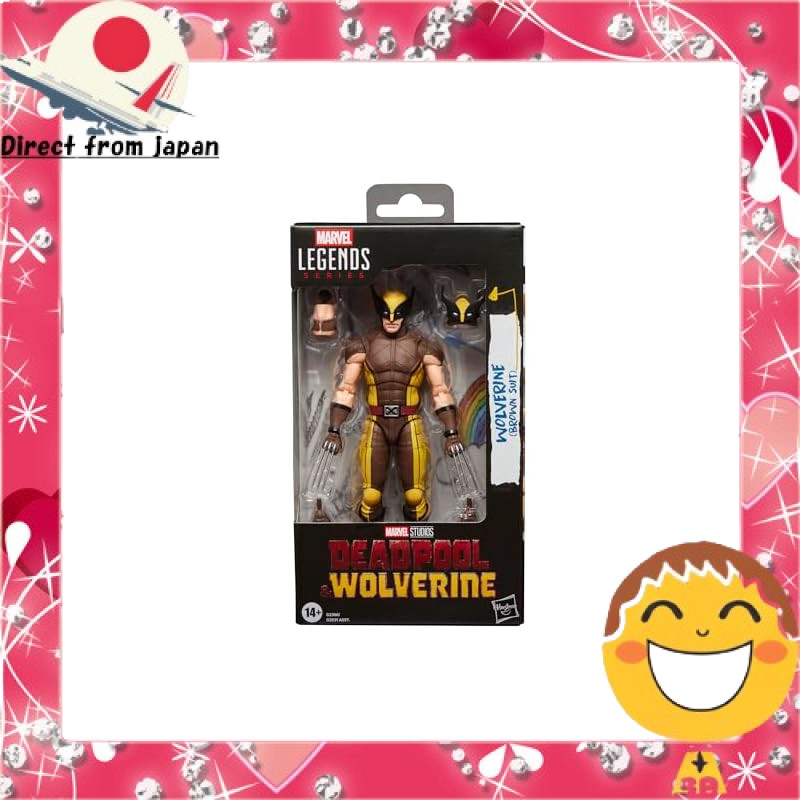 Hasbro Marvel Legends Wolverine Action Figure G2366 Marvel Studios Deadpool & Wolverine Collection[Direct from Japan]