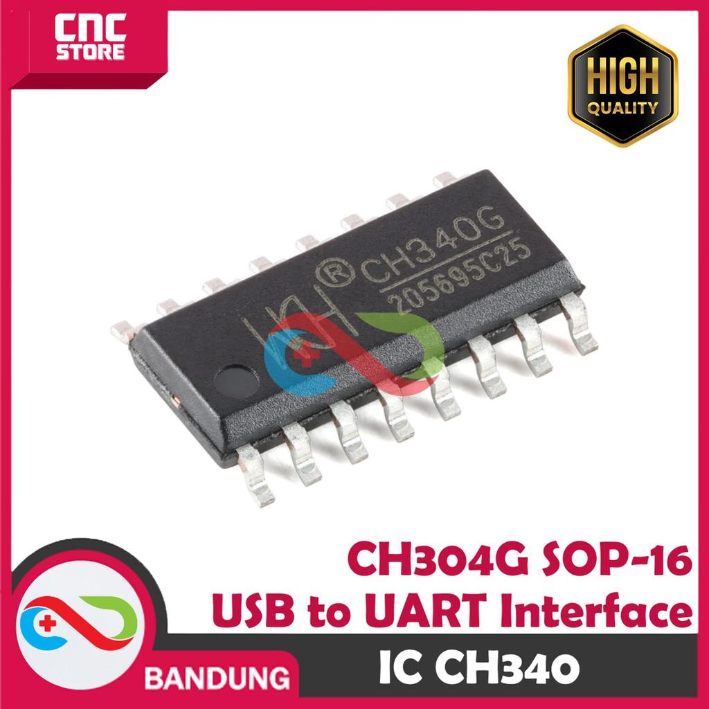 IC CH340 SMD CH340G USB SERIAL TTL UART RS232 CH 340 SOP16