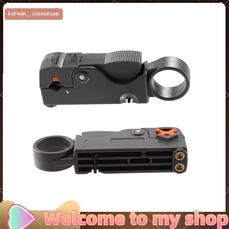 2x ใหม่ Coaxial Cable Stripper Coax เครื่องปอกเครื่องมือ RG59 RG58 RG6