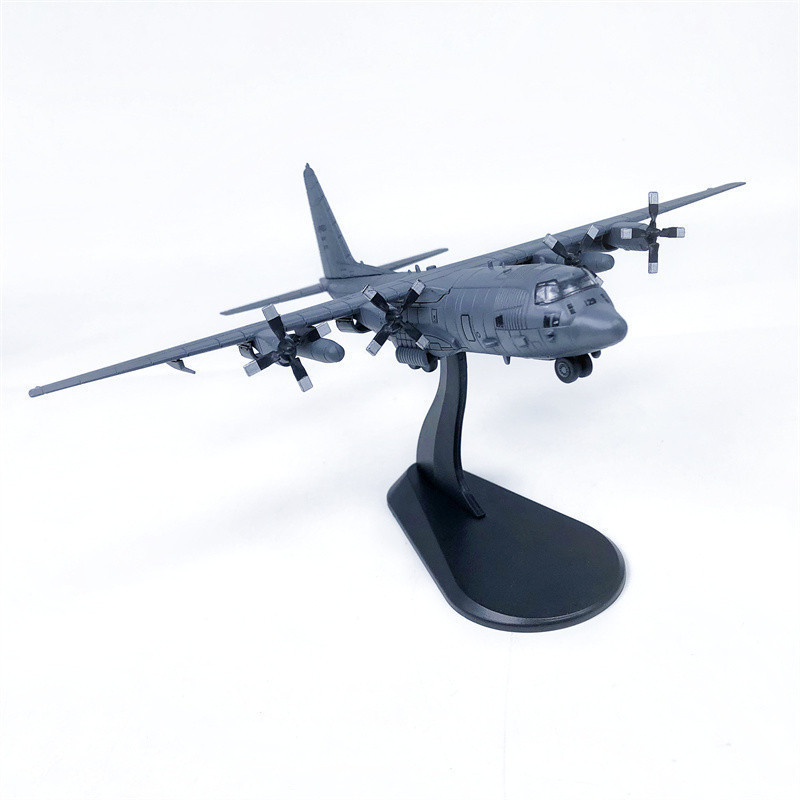 Baltan Hobby HC9 WLTK 1/200AC-130U Air Gunship Attack Aircraft Monochrome Alloy จําลองเครื่องบินทหาร