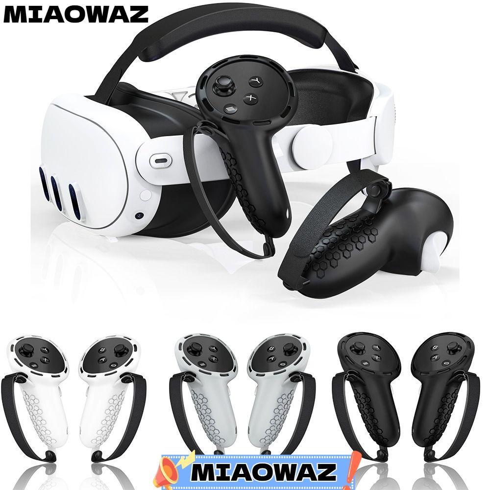 MIAOWAZ Controller Handle Sleeve, สายคล้องมือ Anti-scratch Controller Grips ฝาครอบป้องกัน, ซิลิโคนลื