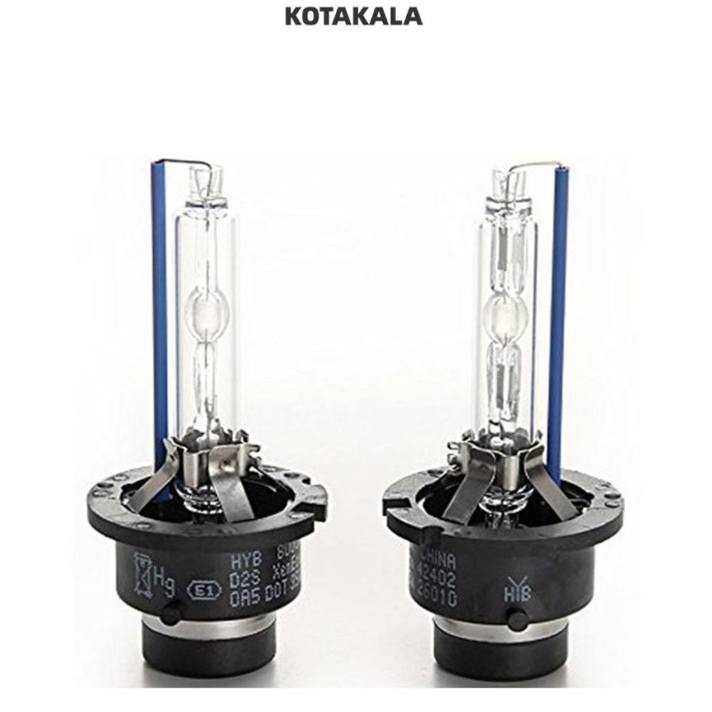 KOTAKALA 2 ชิ้น HID ไฟหน้า, Warm White 35W ไฟหน้าซีนอน, เปลี่ยนโดยตรง D2S D2C 4300K/6000K/8000K LED 