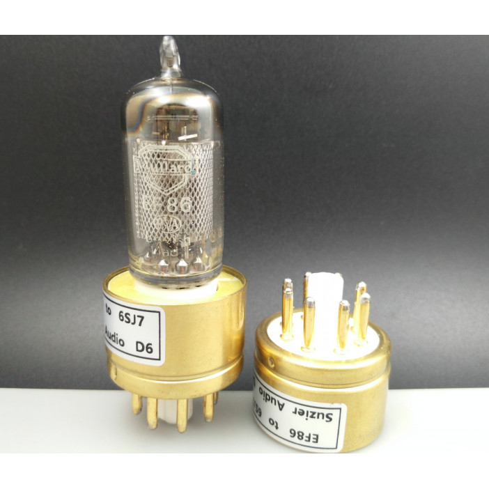 EF37/EF86/6J8 ถึง 6SH7/6J8P/717A/5693/6SJ7 Front-End Push Tube Conversion Seat