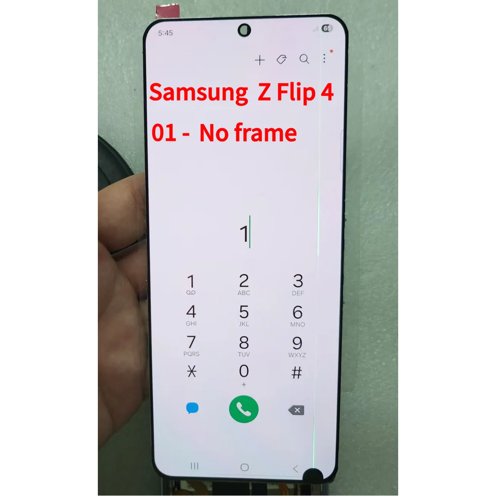 สําหรับ Samsung Z Flip4 F721 จอแสดงผล LCD Touch SM-F721B F721N F721U จอแสดงผล Touch Screen Digitizer