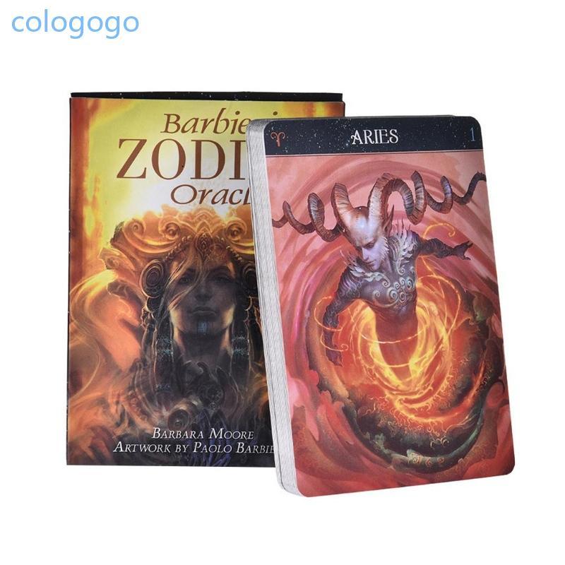 COLO Tarot Card Deck ri zodiac การ์ดเกมทํานายครอบครัวเกมกระดาน