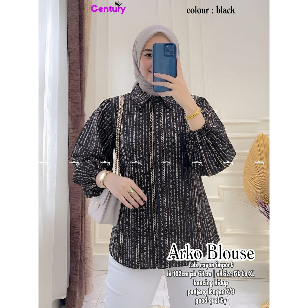 2108 ARKO BLOUSE by cENTURY DAILY WEAR แบรนด์ดั้งเดิม SOLO FASHION HIJAB STORE