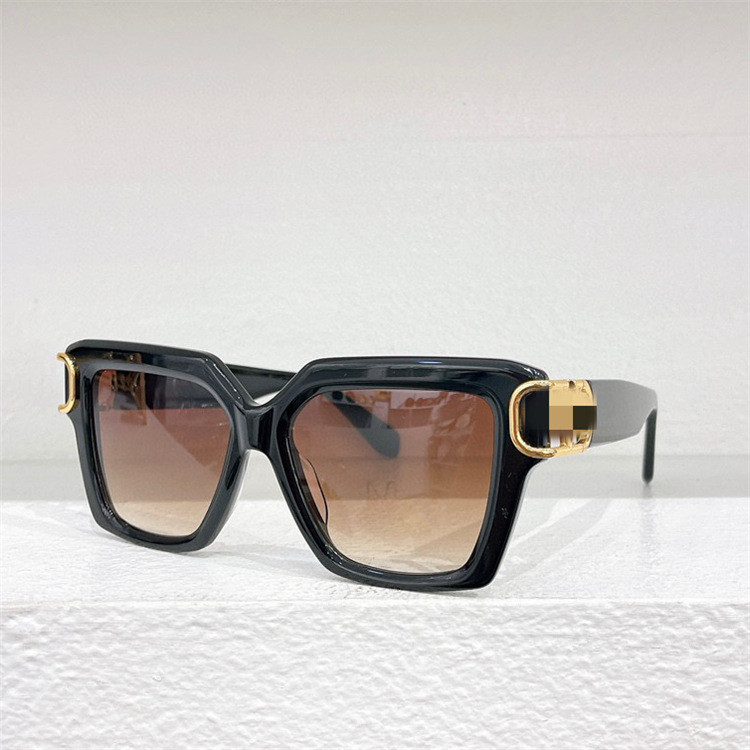 3T8S VALT** Sunglasses in European and American style with large square frames made of acetate VLS-1