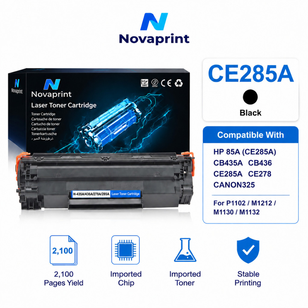ตลับหมึกเทียบ 85A/35A/36A/78A/Canon325 พร้อมชิป สำหรับ HP P1102 P1102w M1212 M1132 Canon LBP6030