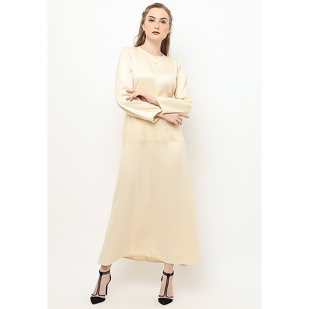 Hazelnut - Ophelia Dress - สีเบจ