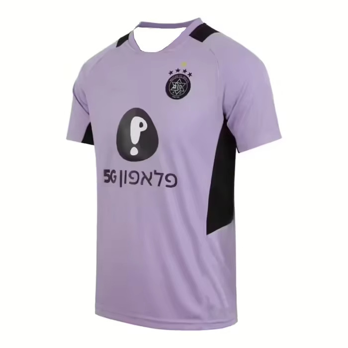 Maccabi for the 2024/25 Season Running Suit Men's Bodybuilding T-shirt Tops and Tees Sports Shirts W