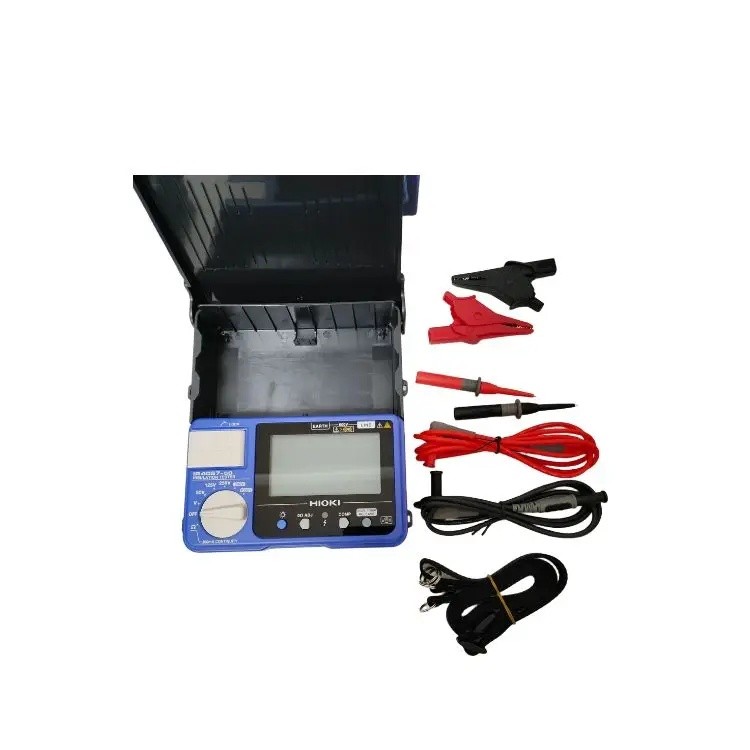 NJRB Hioki IR4057-50 Digital Megohmmeter เครื่องทดสอบความต้านทานฉนวนพร้อมจอแสดงผลดิจิตอลเครื่องวัดคว