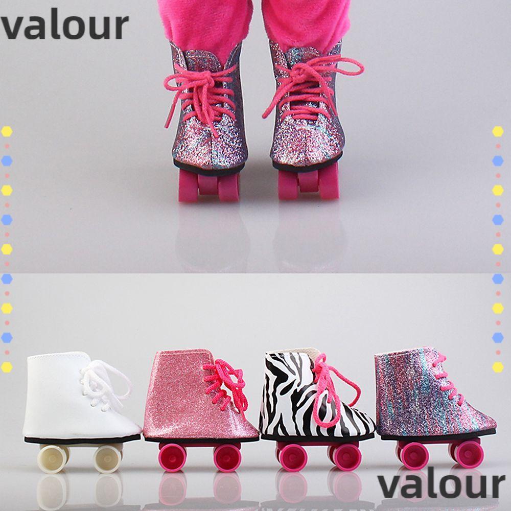 VALOUR Doll Skates Shoes Gifts Fashion Doll Accessories Roller Skate Shoes