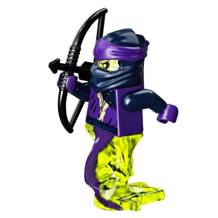 Lego LEGOv Phantom Ninja Doll njo644 Bow Arrow Master Ghost Ninja 71733 71738