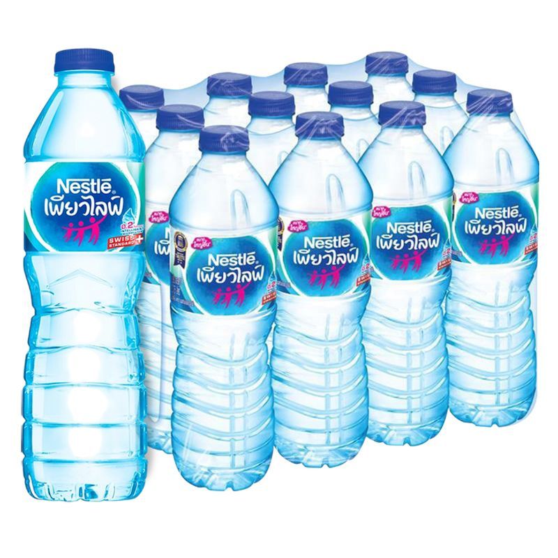 เนสท์เล่เพียวไลฟ์น้ำดื่ม 750มล. แพค 12 Pure Life Drinking Water 750ml. Pack 12 [หมายเลขบาร์โค้ด 8850011077322 ]