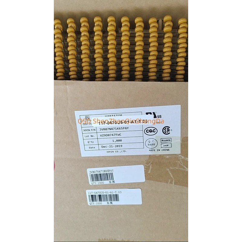 100 ชิ้น/ล็อตสําหรับ JVR 07N471K 7D471K 7 มม.470V
