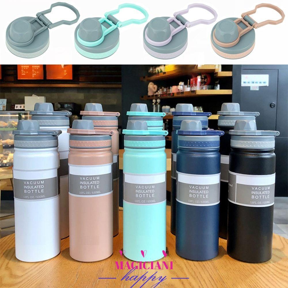 MAGICIAN1BH 1 ชิ้นขวด, TS-8706B/TS-8709B 530ml/750ml ถ้วย, Multicolor PVC Splash Proof พร้อมซีลแหวนป