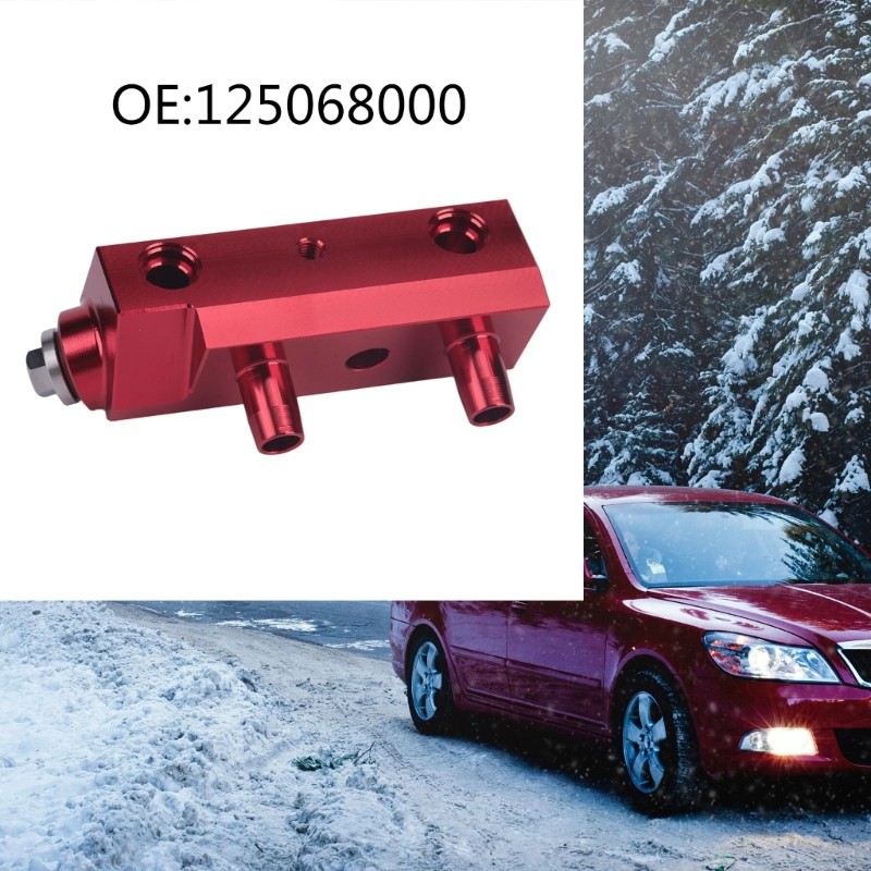EV Transmission Fluid วาล์วบายพาสความร้อน 125068000 ชุดควบคุมการแลกเปลี่ยนความร้อนสําหรับ 5 3L 6 2L 