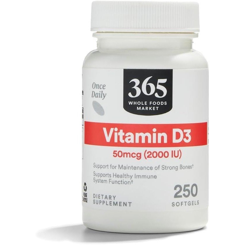 Thongtak 365 วิตามิน D3 2,000 IU 250 แคปซูล 9N8J