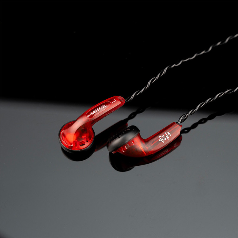 LETECIEL BENISAKU หูฟังหัวแบน HiFi หูฟังแบบมีสายเสียงคุณภาพสูงสบายสําหรับ Sleep In-Ear Headse