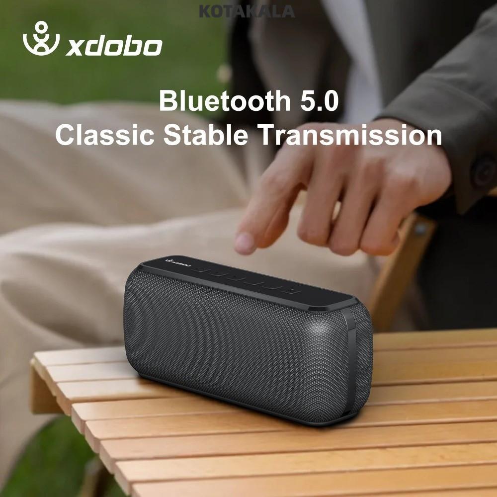 KOTAKALA ลําโพงบลูทูธ, 60W XDOBO X8 ซับวูฟเฟอร์บลูทูธ, 6600mAh กันน้ํา Deep Bass ลําโพงไร้สายสําหรับ