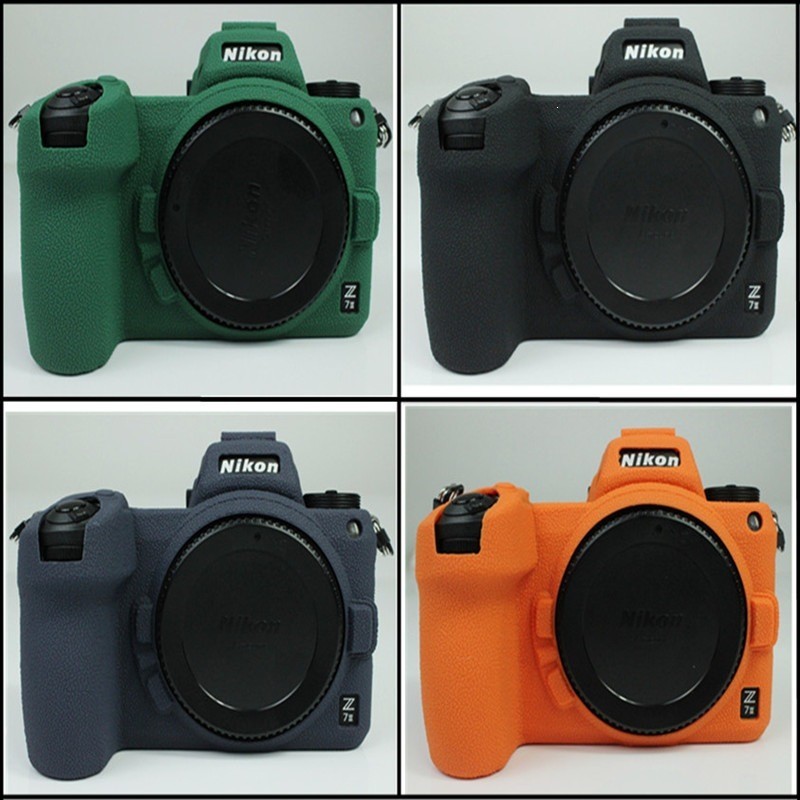 กระเป๋ากล้อง เคสซิลิโคน กระเป๋ากล้อง เหมาะสําหรับ Nikon Full Frame z7ii, z6ii Body Protective Case, 