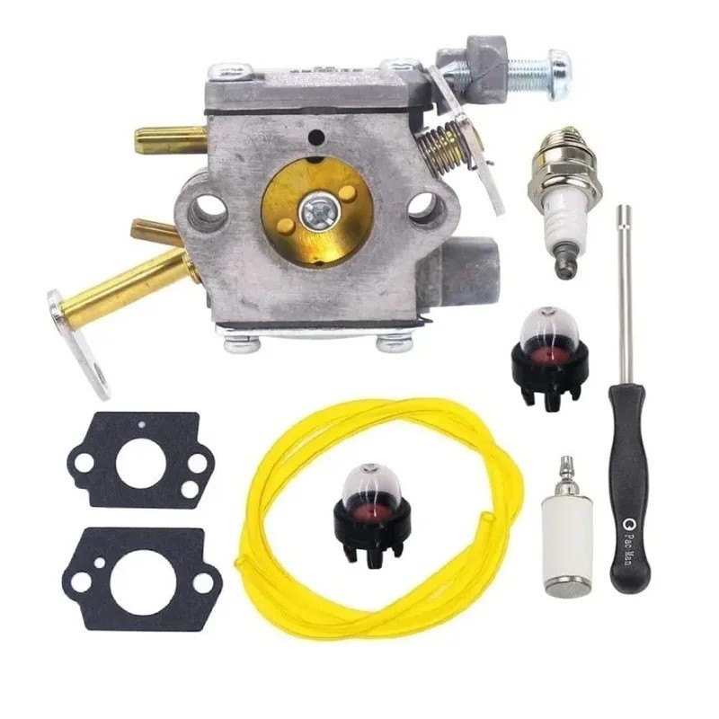 HZY ชุดคาร์บูเรเตอร์สําหรับ Zama UT-10532 C1Q-H42 33cc Homelite RY74003D Chainsaw C1Q-601 UT-10784 3
