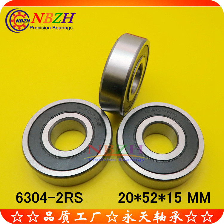 แบริ่งสแตนเลส S6304ZZ 6304ZZ 6304-2RS 180304 20 * 52 * 15มม ฟลดา
