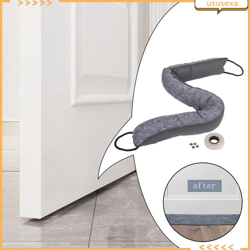 [Ususexa] Door Sweep Weather Peeler Heavy Duty Grey Door Seal Noise Blocker สําหรับ Office และ House