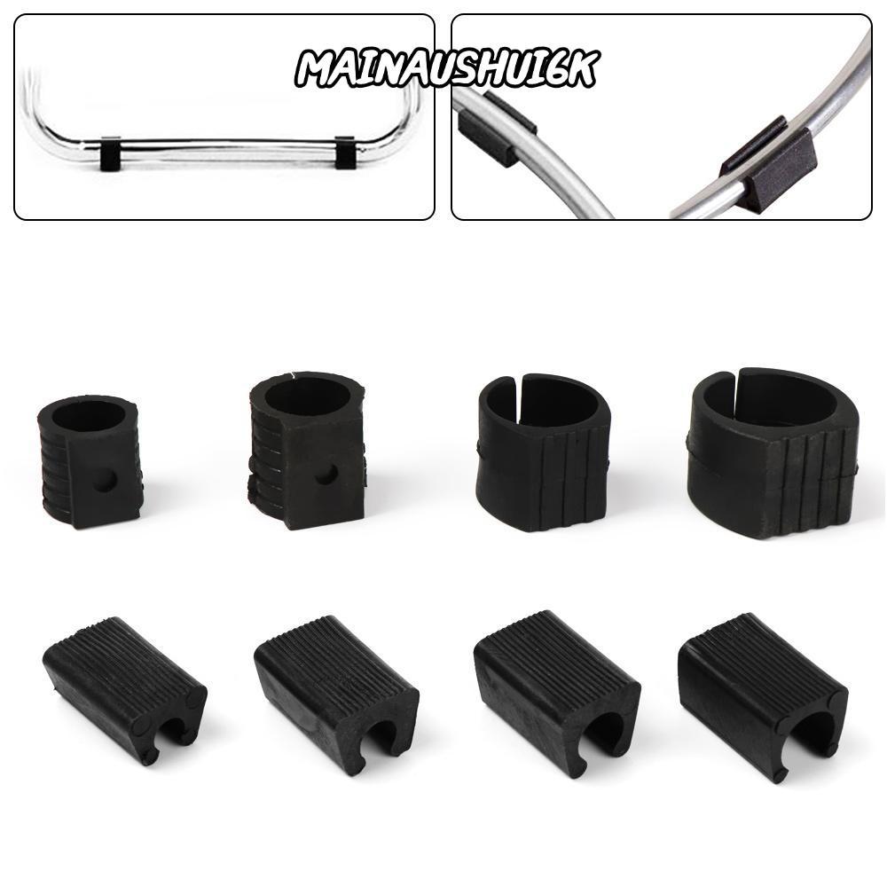 MAINAUSHUI6K 10pcs Tube Caps Floor Protector Glides U รูป Anti-front Tilt Damper สตูล