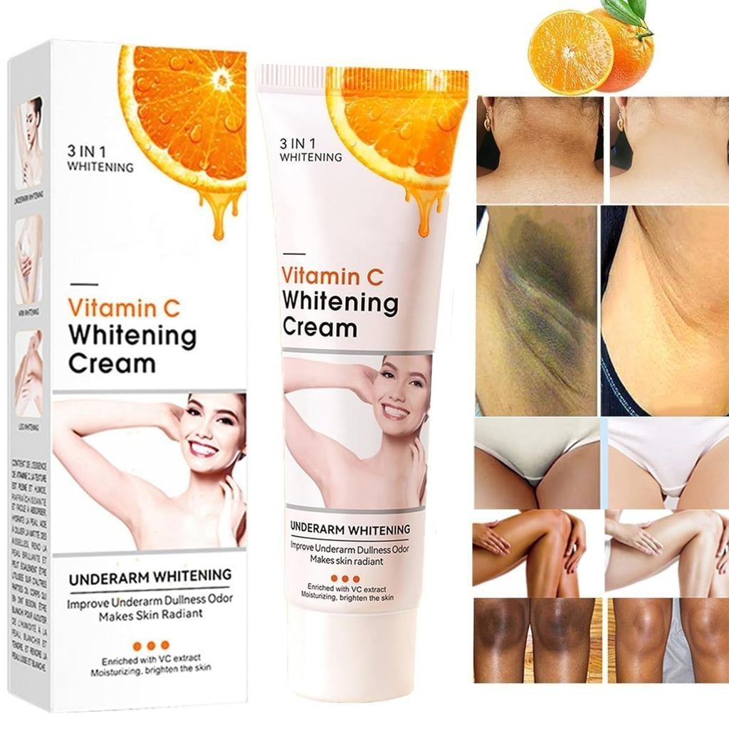 VitaminCningCream,DarkSpotRemoverforFace,LighteningCreamforIntimateAreas,คอ,pit,El,InnerThighandKnee
