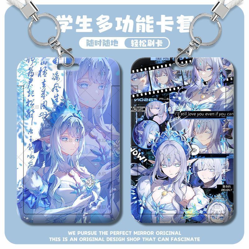 Genshin Impact/Anastasya/Anastasya Char Card Holder Bus ID Card Protective Case/Frew