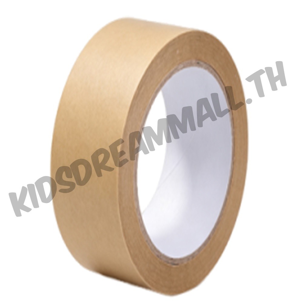 Clean Removal Kraft Masking Tape ภาพวาดอัญมณีเคลือบด้านได้สีน้ําตาล