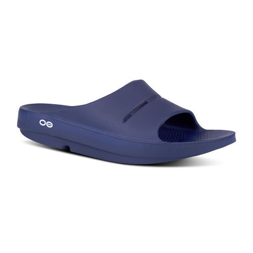 Oofos รองเท้าแตะเพื่อสุขภาพผู้ชาย สีดํา (สีดํา) One Size SJPX YJZD M29Q KRFQ VZ