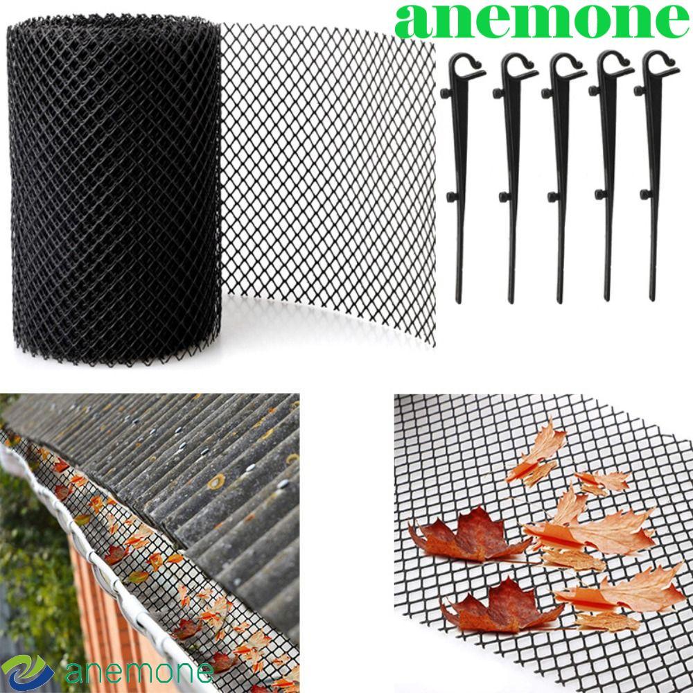 ANEMONE จอ Gutter, Grid ป้องกัน Blockages Gutter Mesh, ใช้งานได้จริง Randomly Cut รักษาการระบายน้ําเ