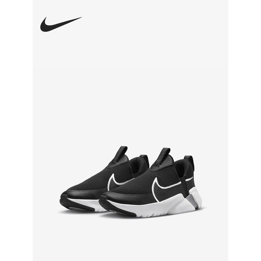 Nike/Nike ของแท้อย่างเป็นทางการสไตล์ใหม่ Flex Plus 2 Big Kids Sports Casual Shoes DV8999-003
