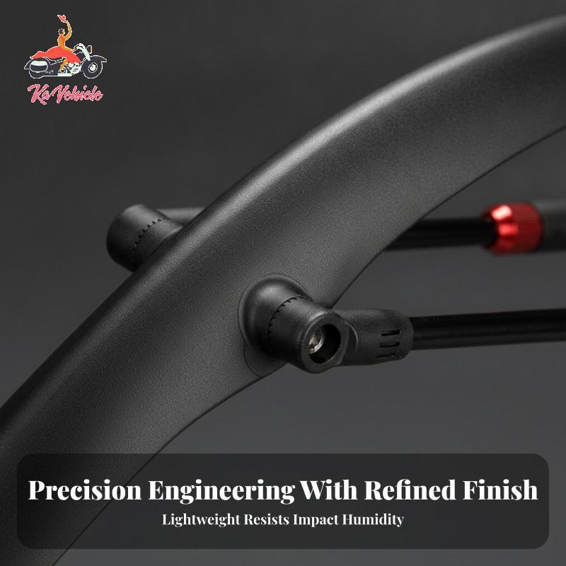 [Whstrong] 2 ชิ้น Cycle Mudguard Tooltool-Less Cycle Mudguard พร้อมแขนรองรับแบบปรับได้ บังโคลนจักรยา