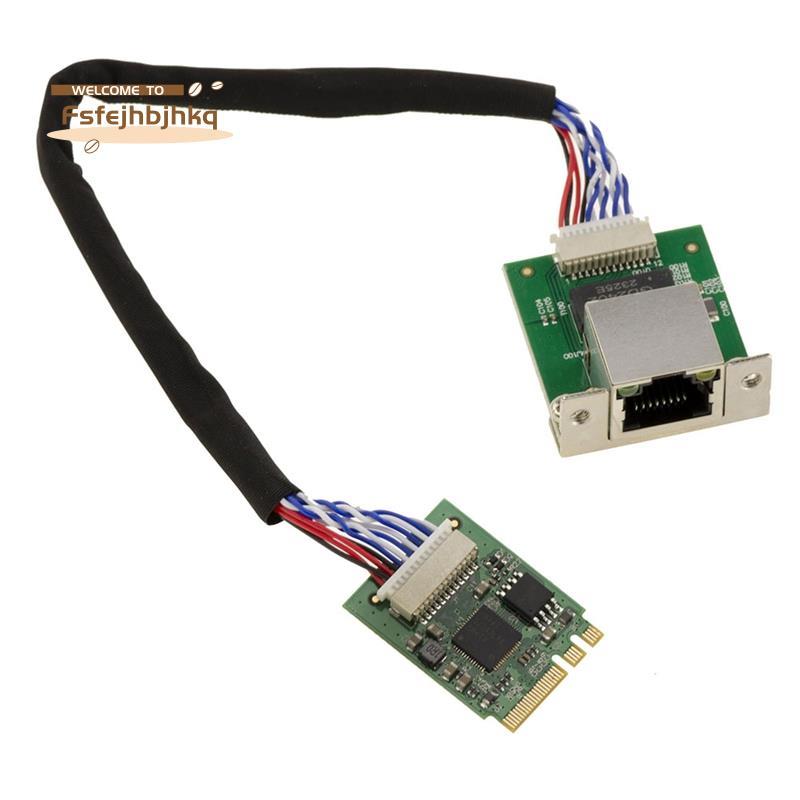 [fsfejhbjhkq]INFORMATIQUE M2 M.2 NGFF EC Key 2.5 Gigabit RJ45 LAN Ethernet 10 100 1000 1G 2.5G. พร้อ