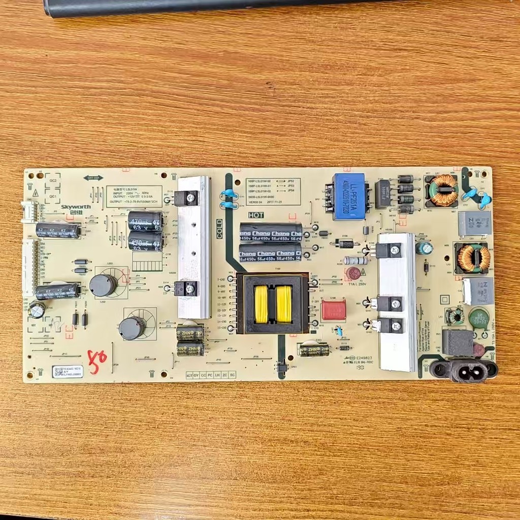 Original Creation 55F5 50F5 50G2A Power Board 168P 00 5835-L5L01W-0000 ภาพทางกายภาพ