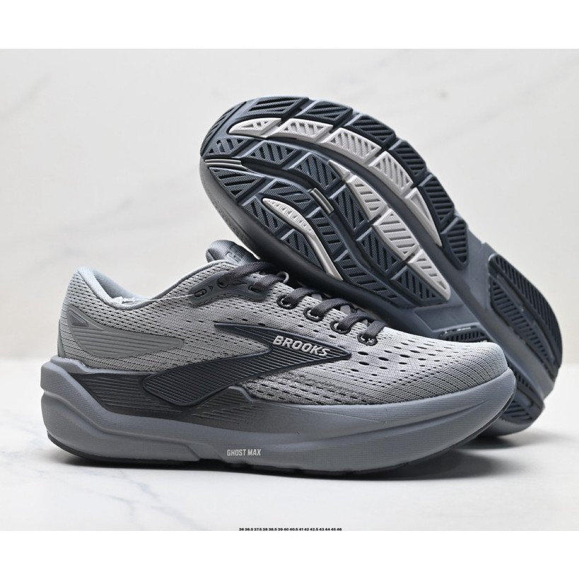 2026- ฤดูร้อนคอลเลกชันใหม่ Brooks Ghost Max 3 Retro รองเท้ากีฬาที่ทนต่อการสึกหรอและดูดซับแรงกระแทก -